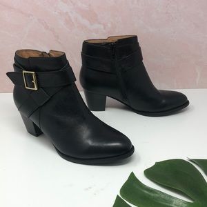 vionic black ankle boots